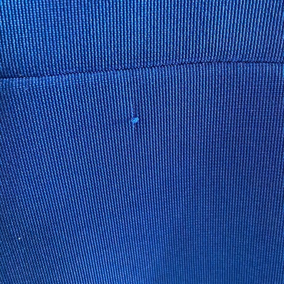 Honey and Rosie Royal Blue Bodycon Off the Shoulder Evening Gown - Medium - Picture 8 of 10